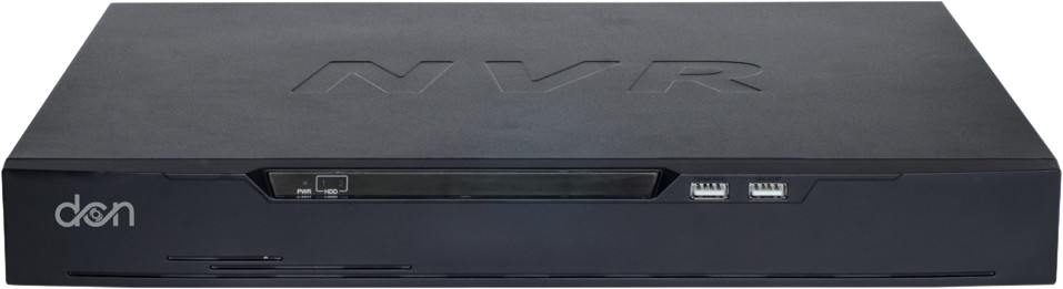 DCN 8ch 1HDD NVR with 8ports POE